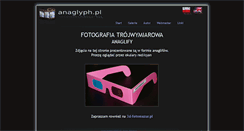 Desktop Screenshot of anaglyph.pl